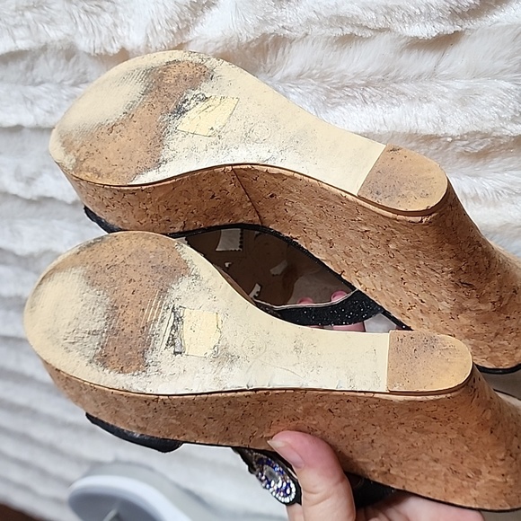 Bling black platforms - Picture 12 of 16